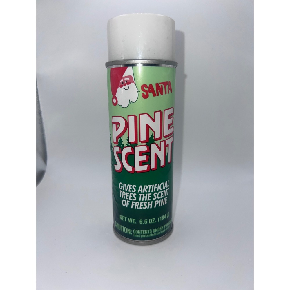 VTG Santa Pine Scent‎ Spray Aerosol 6.5 OZ Christmas Tree Scent Discontinued NOS